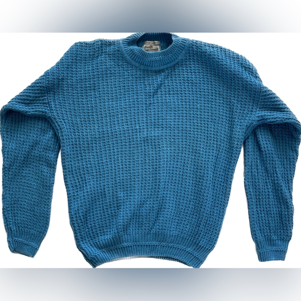 Vintage 90s Sears Roebuck Men’s Large Sweater Hand-loomed
